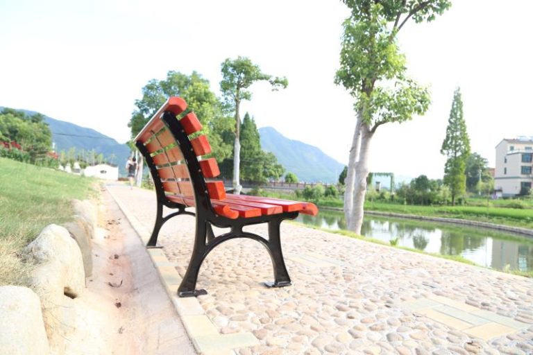 Outdoor bench by New Garden Qatar