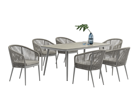 Garden Qatar – Outdoor Dining Table Set Outdoor dining table set from New Garden