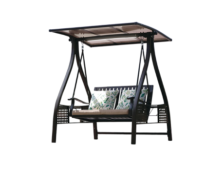 New Garden Qatar – Outdoor Swing Modern outdoor swing for garden relaxation